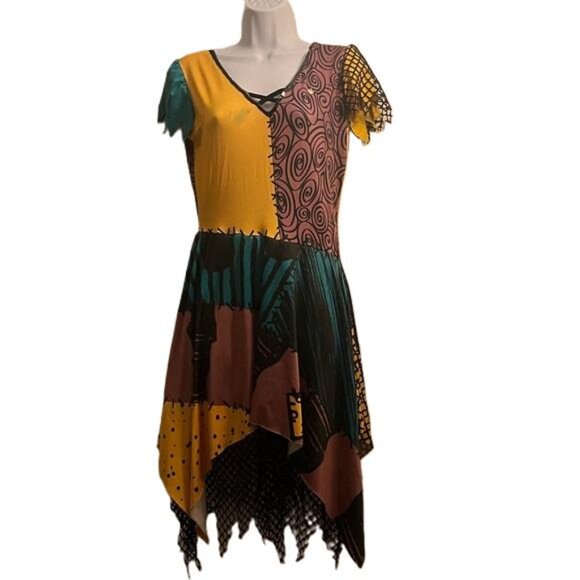 Disney "Sally" The Nightmare Before Christmas Apparel Dress Halloween, Small - Picture 1 of 5